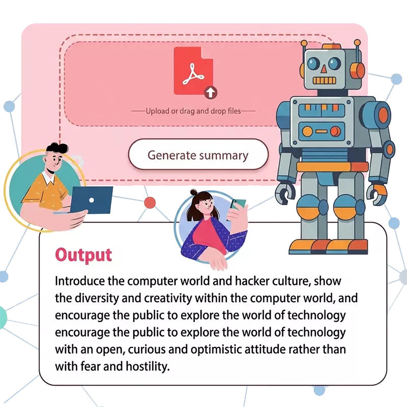 feature1: AI pdf summarizer