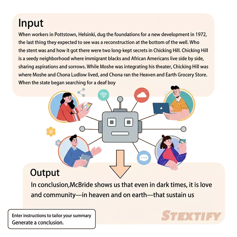 feature4: AI text summarizer